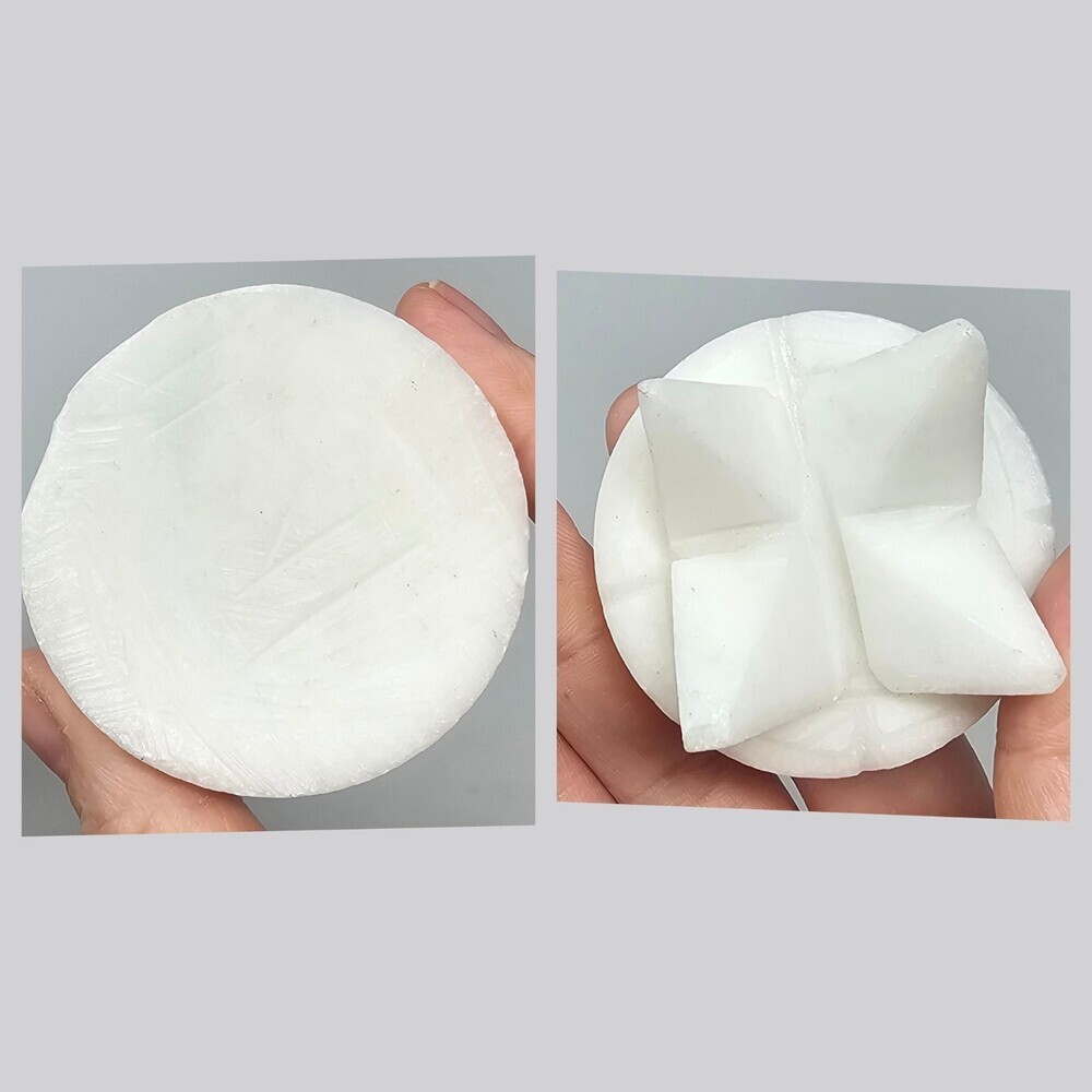 Hand Carved White Soapstone Linglong Generation Chinese Nesting Puzzle Ball - Picture 9 of 10